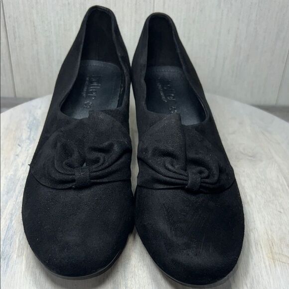 Hotter Black Loafers Sleek Slip-Ons - Picture 3 of 10